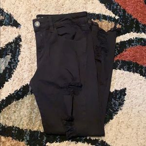 AE distressed Jegging Crop